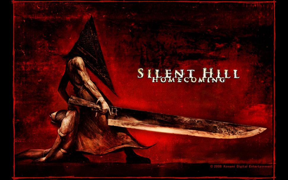 Silent Hill Red Pyramid Head HD wallpaper,video games wallpaper,red wallpaper,hill wallpaper,head wallpaper,silent wallpaper,pyramid wallpaper,1680x1050 wallpaper