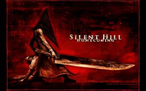 Silent Hill Red Pyramid Head HD wallpaper thumb
