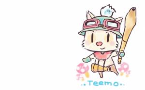 League of Legends Teemo White Drawing HD wallpaper thumb