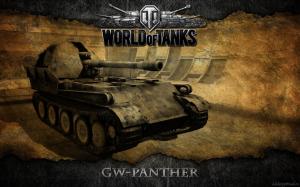 World of Tanks SPG GW Panther Games wallpaper thumb