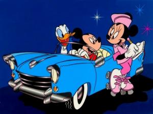 Mickey Mouse, Lovely Cartoon, Classic,Car wallpaper thumb