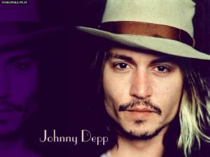 Johnny Depp, Celebrities, Man, Mature, Black Eyes, Hat wallpaper thumb