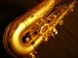 Gold Saxophone  Best Image HD wallpaper thumb