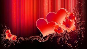 Valentine Hearts wallpaper thumb