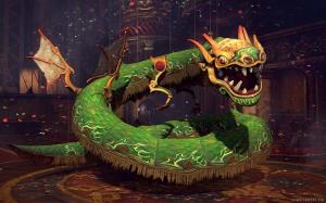 Castlevania Lords of Shadow 2 Chinese Dragon Puppet wallpaper thumb