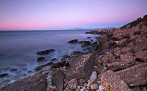 Ocean Rocks Stones HD wallpaper thumb