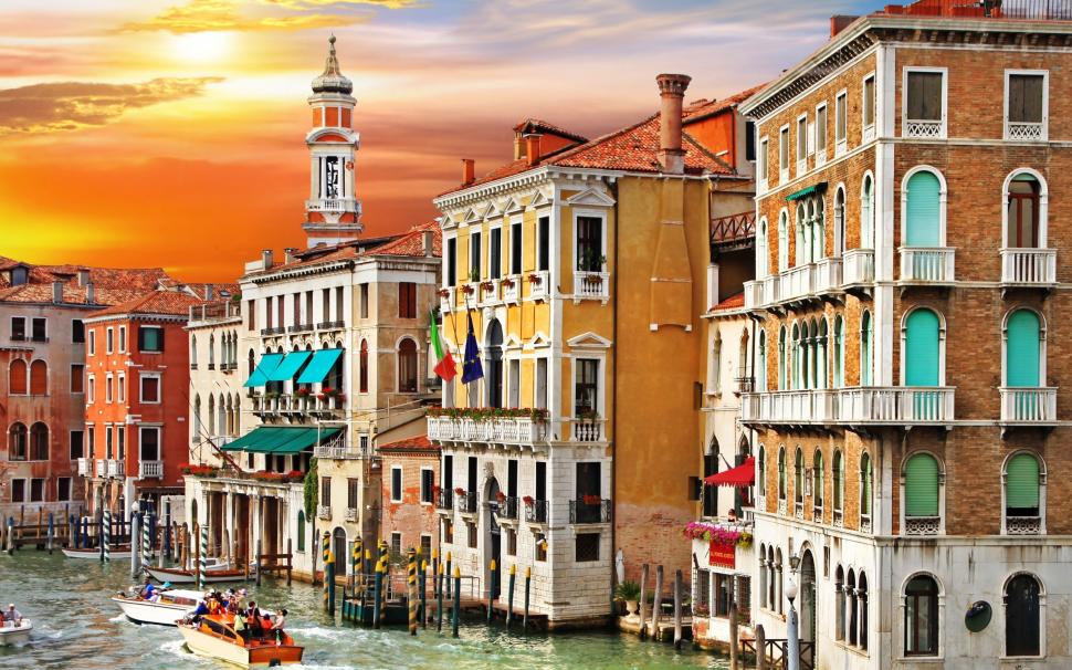 Colorful Venice Corner wallpaper,venice HD wallpaper,2880x1800 wallpaper