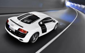 Audi R8 V10 Rear Road View  wallpaper thumb