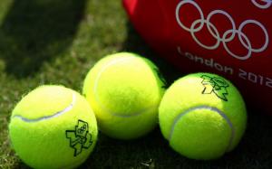 London 2012 Olympics Tennis Balls wallpaper thumb