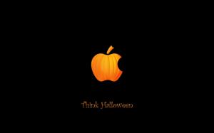 Apple Halloween wallpaper thumb