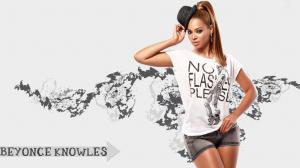 Hollywood Actress Beyonce Knowles wallpaper thumb