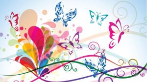 Loving Butterflies wallpaper thumb
