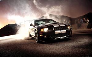Ford Mustang Shelby GT500 Black wallpaper thumb