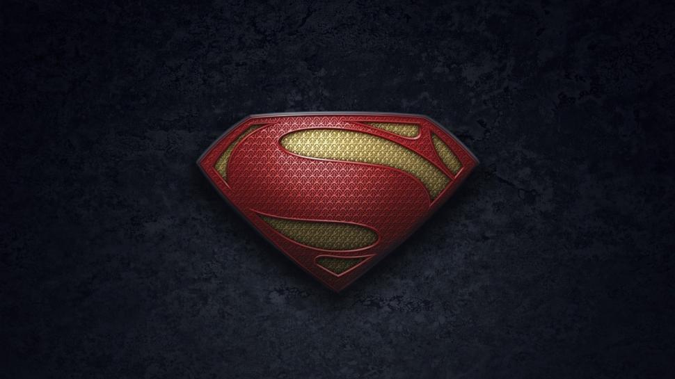Superman, Logo, Dark Background wallpaper,superman HD wallpaper,logo HD wallpaper,dark background HD wallpaper,1920x1080 wallpaper