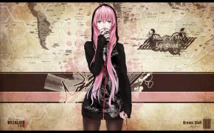 Megurine Luka, Vocaloid, Pink Hair, Anime, Anime Girl wallpaper thumb