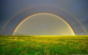 Beautiful Double Rainbow wallpaper thumb