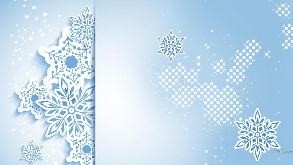 Big Blue Snowflakes wallpaper,abstract HD wallpaper,snowflakes HD wallpaper,christmas HD wallpaper,snow HD wallpaper,blue HD wallpaper,light HD wallpaper,paper HD wallpaper,winter HD wallpaper,1920x1080 wallpaper
