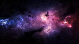Stars Galaxies Purple HD wallpaper thumb