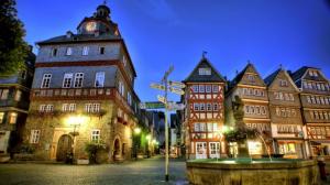 Town Center In Herborn Germany wallpaper thumb