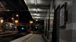 Train Platform Late At Night wallpaper thumb