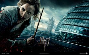 Emma Watson in Deathly Hallows wallpaper thumb
