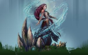 Magic Gathering Supernatural Beings Games Girls Fantasy HD Desktop wallpaper thumb