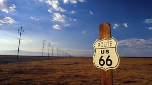 Route 66 Road Sign HD wallpaper thumb