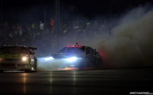 Toyota FR-S Scion Night Drift Smoke HD wallpaper thumb