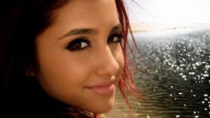 Ariana Grande, Water, Redhead, Teen, Smile wallpaper thumb