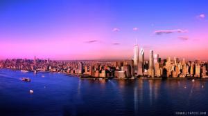 New York City Skyline wallpaper thumb