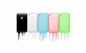 Apple iPhones in Colors wallpaper thumb