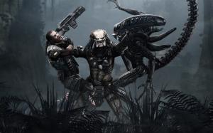 Aliens Vs. Predator Game 1 wallpaper thumb