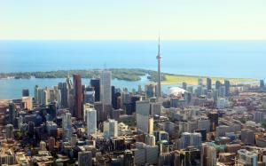 Toronto, Canada, skyscrapers, buildings, sky, horizon wallpaper thumb