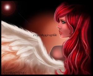 ♥.redhead Angel.♥ wallpaper thumb