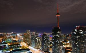 Toronto Nightlights wallpaper thumb