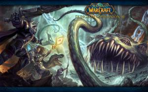 world of warcraft, dungeon copanion 3, monster, sword, battle wallpaper thumb