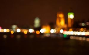 Beautiful, City, Lights, Night, Blur wallpaper thumb