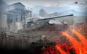 World of Tanks Tanks vk7201 Games wallpaper thumb