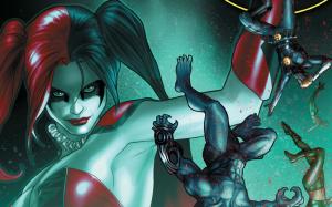 Batman Harley Quinn DC HD wallpaper thumb