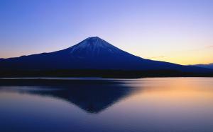 Calm Fuji wallpaper thumb