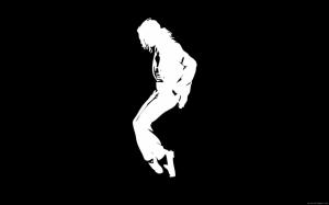 Michael Jackson white silhouette wallpaper thumb