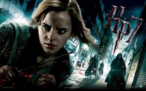 Emma Watson in Harry Potter 7 wallpaper thumb