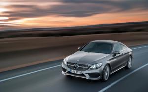 2016 Mercedes Benz C Class Coupe Red GreyRelated Car Wallpapers wallpaper thumb