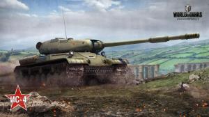 World of Tanks Tanks IS-4 Games 3D Graphics wallpaper thumb