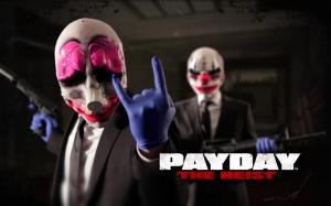 Payday Masks HD wallpaper thumb