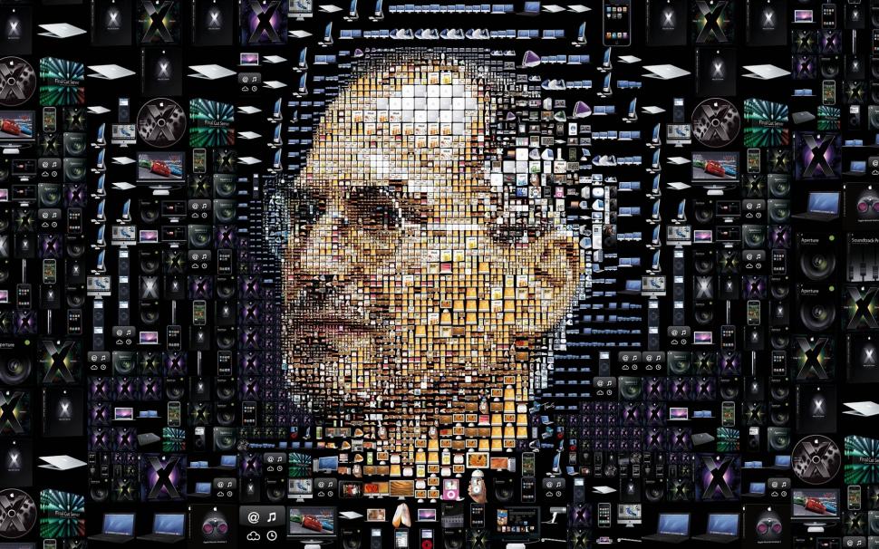Steve Jobs wallpaper,apple HD wallpaper,founder HD wallpaper,man HD wallpaper,puzzle HD wallpaper,1920x1200 wallpaper