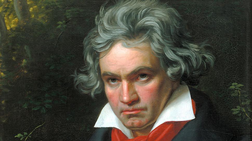 Beethoven Face Painting HD wallpaper,digital/artwork wallpaper,face wallpaper,painting wallpaper,beethoven wallpaper,1366x768 wallpaper