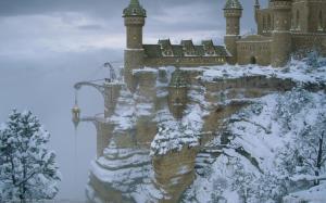 Snowy Castle wallpaper thumb