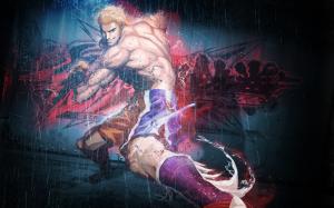Blue Street Fighter Tekken HD wallpaper thumb