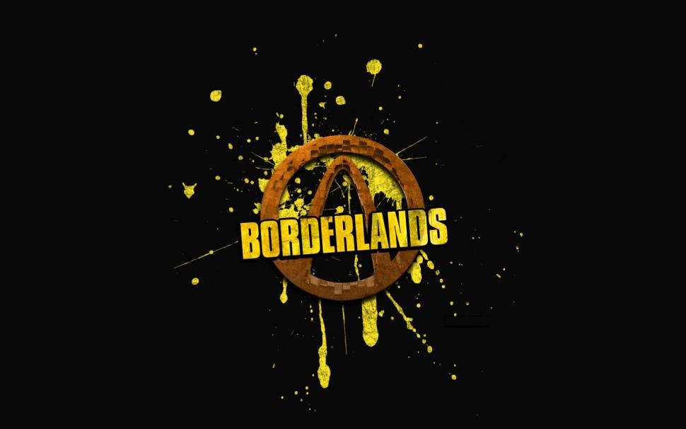 Borderlands Black HD wallpaper,video games wallpaper,black wallpaper,borderlands wallpaper,1440x900 wallpaper